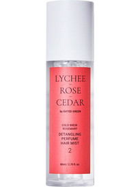 Rated Green Lychee Rose Cedar Hair Mist 80ml