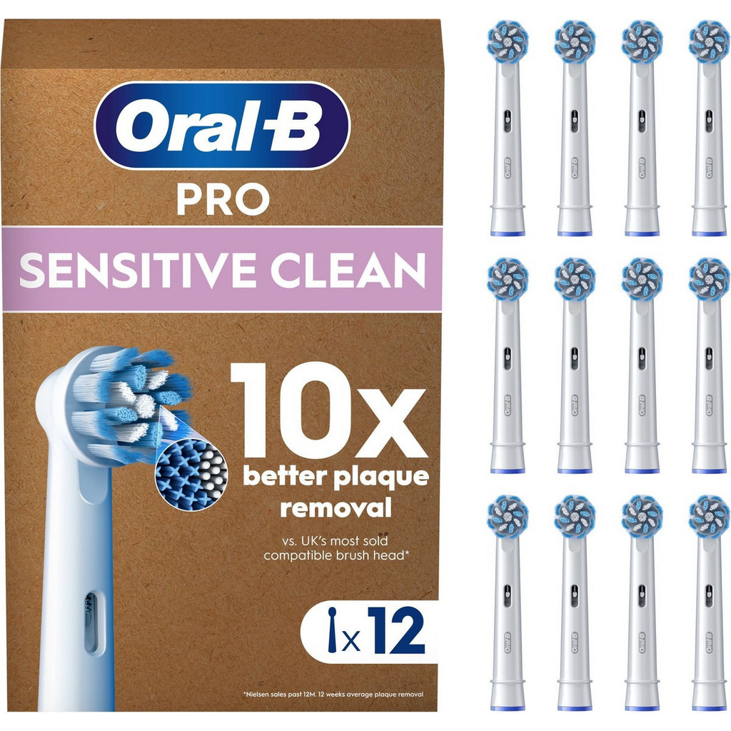 Oral-B Pro Sensitive Clean Ανταλλακτικές Κεφαλές Ηλεκτρικής ...