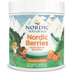 Nordic Naturals Nordic Berries Multivitamin Orange Lemon 120 Ζελεδάκια