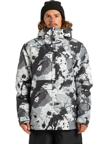 DC Basis Print ADYTJ03097-KZL4 Ανδρικό Μπουφάν για Ski & Snowboard
