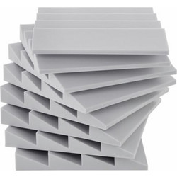 t.akustik WAW-7 Melamine Ηχοαπορροφητικό Πάνελ 60x60cm 1τμχ Γκρι