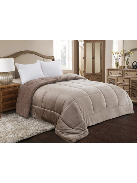 Adam Home Κουβερτοπάπλωμα King Size 240x260 805 Brown