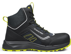 Solid Gear Adapt Mid Μποτάκια Ασφαλείας S3 Αδιάβροχα Μαύρα Κίτρινα SG80202