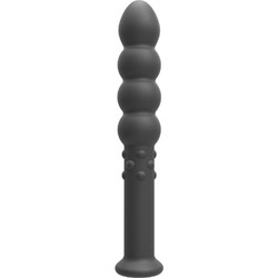 Zenn Silicone Πρωκτικό Dildo 20cm Μαύρο