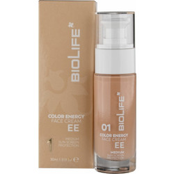 Biolife 01 Color Energy Face Cream EE Medium Sun Screen 50ml