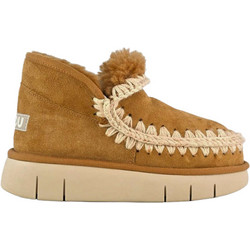 Mou Eskimo Bounce Γυναικεία Μποτάκια Πλατφόρμα Suede Ταμπά με Γούνα FW531009A-COG