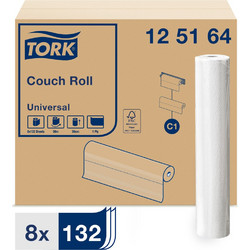 Tork Εξεταστικά Ρολά 59cm x 50m Λευκά 8τμχ