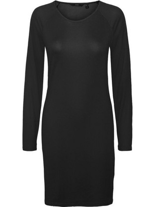 Vero Moda Mini Καθημερινό Φόρεμα Μαύρο 10271429