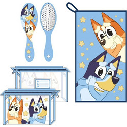 Cerda Bluey 2500003342 Σετ Παιδικό Νεσεσέρ Ταξιδίου Γαλάζιο