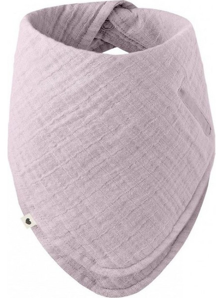 BIBS Σαλιάρα Μπαντάνα από 100% Βαμβάκι με Κουμπί Dusky Lilac