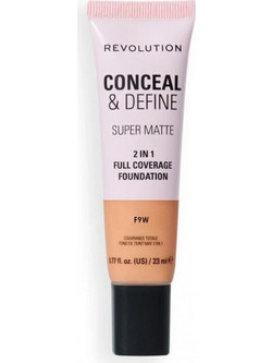 Makeup Revolution Conceal & Define F9W Liquid Foundation 23ml