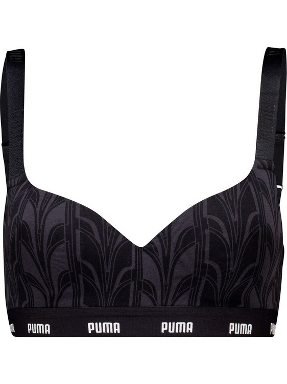 Puma Μπουστάκι με Ελαφριά Ενίσχυση χωρίς Μπανέλα Μαύρο 701228118-001