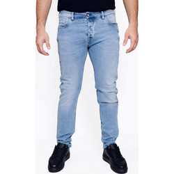 Cover Ανδρικό Τζιν Παντελόνι Ελαστικό Slim Εφαρμογή Γαλάζιο B2859-28