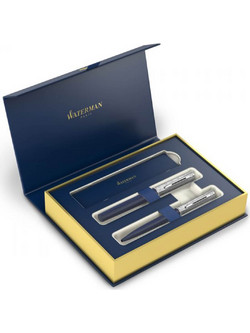 Waterman Allure Deluxe Blue Σετ Στυλό Διαρκείας 2τμχ 1360.4022.01