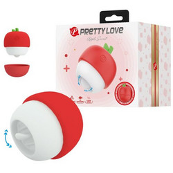 Pretty Love Apple Secret Licking Stimulator Κλειτοριδικός Δονητής για Ζευγάρια με App Control Κόκκινος