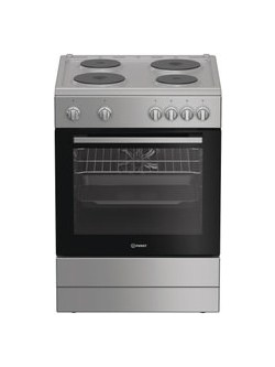 Indesit I6E5KMS Κουζίνα Ηλεκτρική 66lt με Εμαγιέ Εστίες 60cm