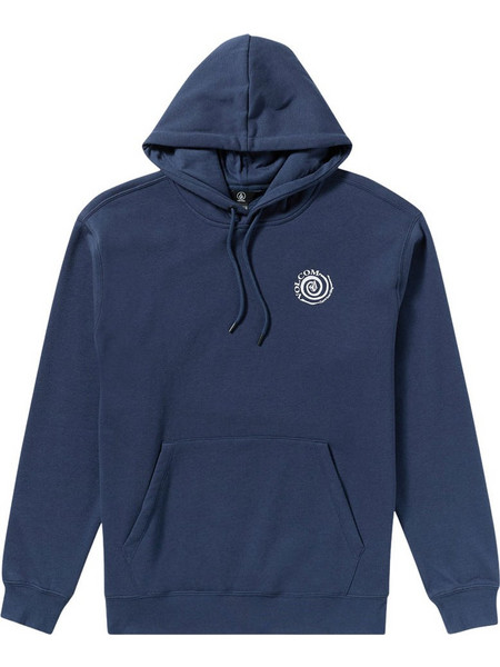 Volcom Ανδρικό Φούτερ με Κουκούλα & Τσέπες Navy Μπλε G4152604-DPB