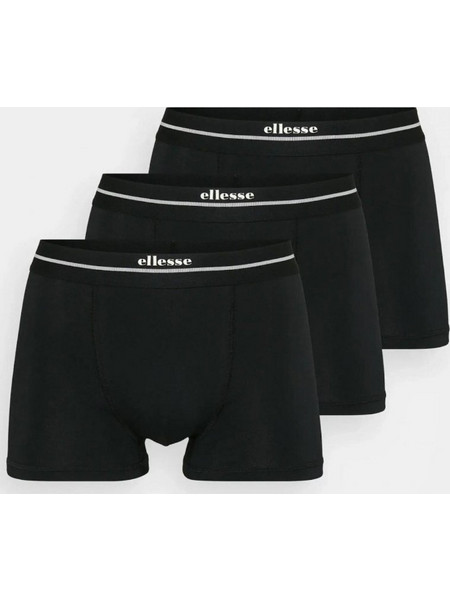 Ellesse Ανδρικά Μποξεράκια Σετ 3Pack Μαύρα SHB22844-011