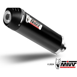MIVV Oval Τελικό Εξάτμισης για CF MOTO 650MT με Σιγαστήρα Black