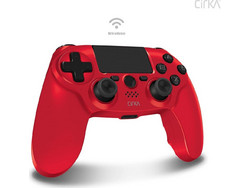 Hyperkin Cirka NuForce Wireless Controller για PC & PS4 Red