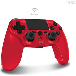 Hyperkin Cirka NuForce Wireless Controller για PC & PS4 Red