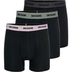 Only & Sons Ανδρικά Μποξεράκια Σετ 3Pack Navy Μπλε 22027250
