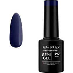 Elixir 597 Berry Ημιμόνιμο Βερνίκι Νυχιών 5ml