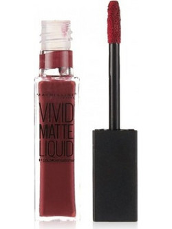 Maybelline Vivid 45 Possessed Plum Matte Κραγιόν Liquid