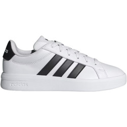 Adidas Grand Court 3.0 Παιδικά Sneakers Λευκά Μαύρα JP9365