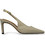 Tommy Hilfiger Γόβες Slingback Δερμάτινες με Λεπτό Ψηλό Τακούνι Μπεζ FW0FW08636-ACG