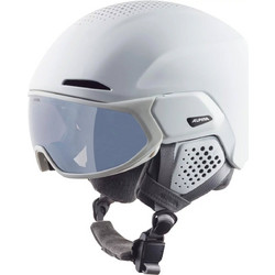 Alpina Alto Visor Q-Lite Κράνος Σκι & Snowboard Λευκό