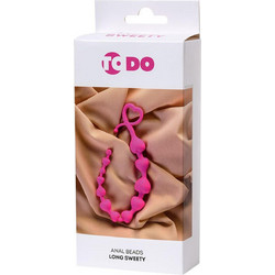 ToyFa ToDo Long Sweety Πρωκτικές Μπίλιες Ροζ 39-356002