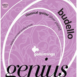 Galli Genius Budello GR855 Σετ 6 Χορδές Κλασικής Κιθάρας 24-40" Light Tension