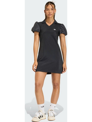 Adidas Mini Καλοκαιρινό Αθλητικό Φόρεμα Μαύρο KD0302