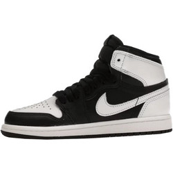 Jordan Air 1 Retro Παιδικά Sneakers Μποτάκια Λευκά Μαύρα FD1412-010