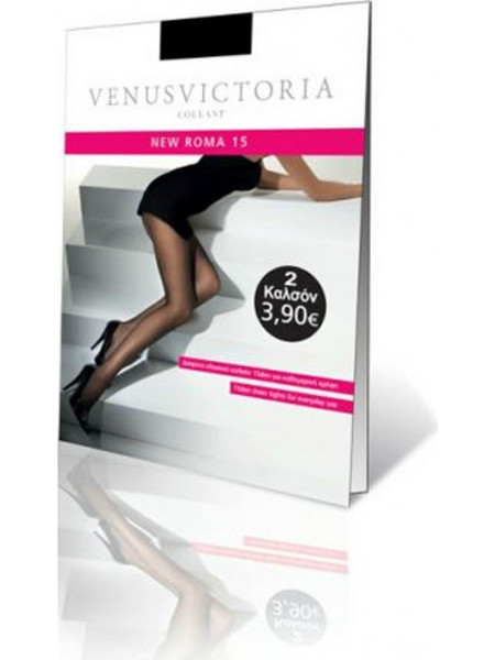 Venus Victoria Καλσόν 15 Den Μαύρο VC015