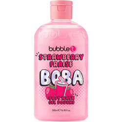 Bubble T Boba Strawberry Αφρόλουτρο σε Gel 500ml