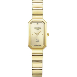 Roamer Olivia Γυναικείο Ρολόι με Χρυσό Μεταλλικό Μπρασελέ 627845483920