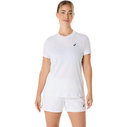 ASICS Court SS Γυναικείο Αθλητικό T-Shirt Λευκό 2042A371-100