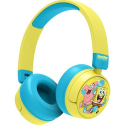 OTL Spongebob Ασύρματα Bluetooth Ακουστικά On Ear Γαλάζια Κίτρινα
