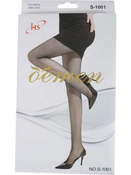 Gsecret Διχτυωτό Καλσόν Μαύρο S1001-8292