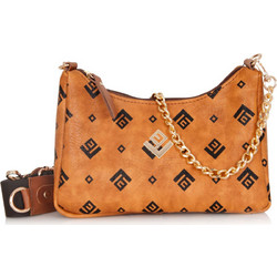 Lovely Handmade Regina Signature Γυναικείο Τσαντάκι Χιαστί από Δερματίνη Ταμπά με Ιμάντα 17RE-SI-10