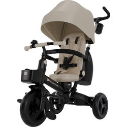 Kinderkraft Aveo 2 Plus Τρίκυκλο Ποδήλατο με Σκίαστρο & Χειρολαβή για 9+ Μηνών Μπεζ