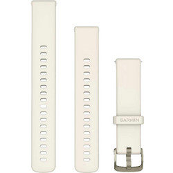Garmin Quick Release Λουράκι Σιλικόνης Bone / Lunar Gold (Universal 18mm)