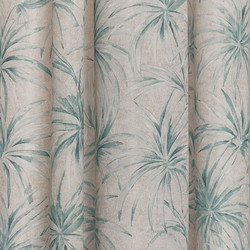 WhiteEgg Κουρτίνα Floral με Τρέσα 270x280 K0217-1