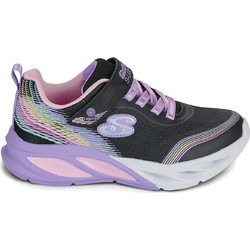 Skechers Παιδικά Sneakers Μαύρα Λιλά 303709L-BKMT