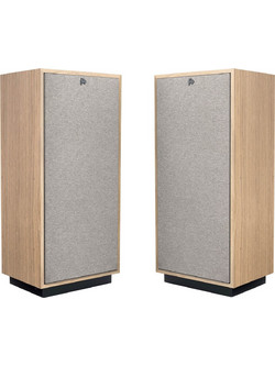 Klipsch Forte IV Ζεύγος Ηχείων Hi-Fi Δαπέδου 100W 3 Δρόμων Brown Red Oak