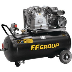 F.F. Group F-0010759 Κομπρεσέρ Αέρος 90lt 3hp