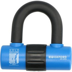 Oxford HD Mini Κλειδαριά Δισκόφρενου Μηχανής 14mm Μπλε
