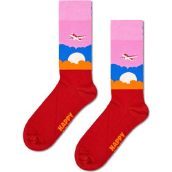 Happy Socks Airplane Ανδρικές Κάλτσες Ψηλές Πολύχρωμες P002240-1000